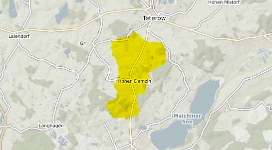 Immobilienpreisekarte Hohen Demzin